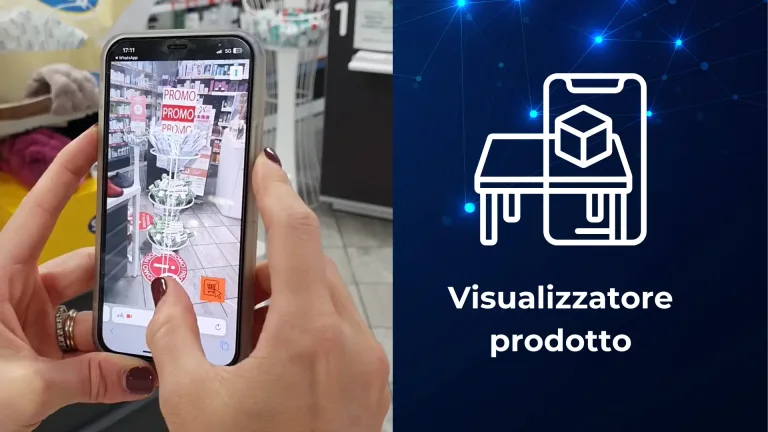 Presentazione prodotto in Realtà Aumentata (AR) realizzata per NOW Progetto Farmacia