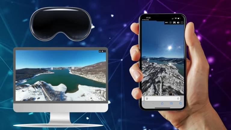 Virtual Tour 360 realizzato per Campotosto