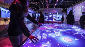 Creare un'esperienza interattiva in fiera