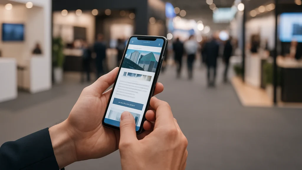 È utile avere QR code o link per approfondimenti digitali in fiera?